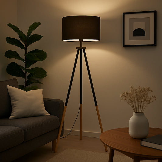 Light fixture, by EGLO, angled view