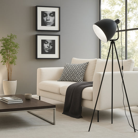 Light fixture, by EGLO, angled view