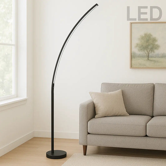 LED black light fixture, by Dainolite, angled view