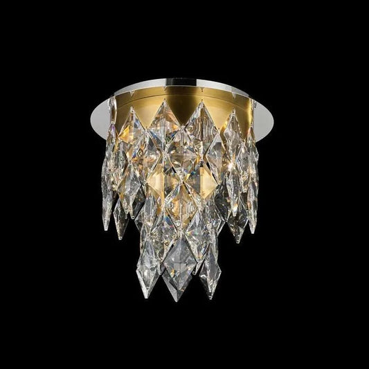 Flush-mount ceiling light, by StarFire, for hallway, bedroom, or entryway