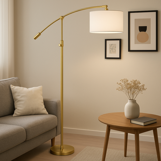 Light fixture, by Quoizel, angled view