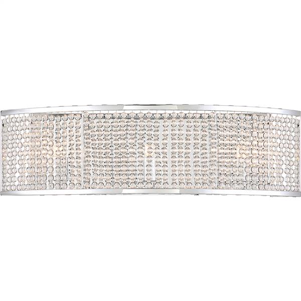 LED vanity light, by Quoizel, for bathroom