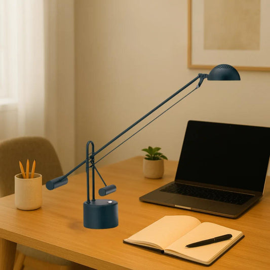 LED black light fixture, by Dainolite, angled view