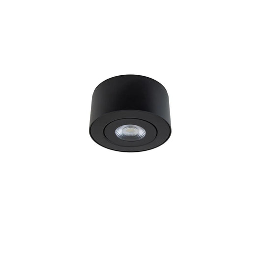 Black finish ceiling light, by Modern Forms, for hallway, bedroom, or entryway