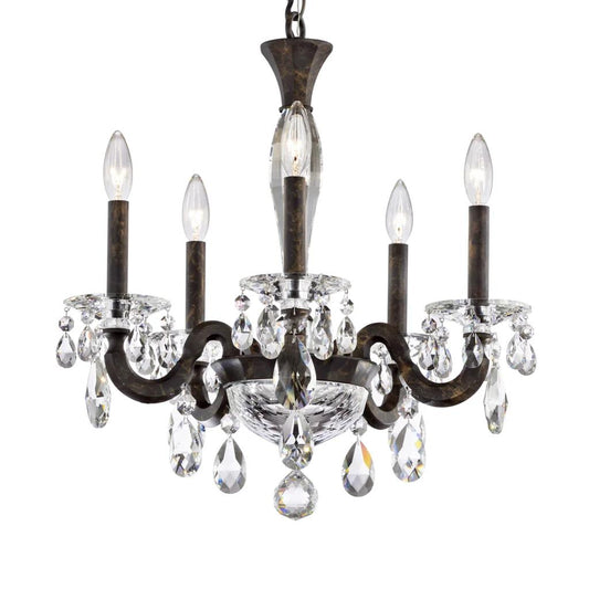 Heirloom bronze chandelier, by Schonbek