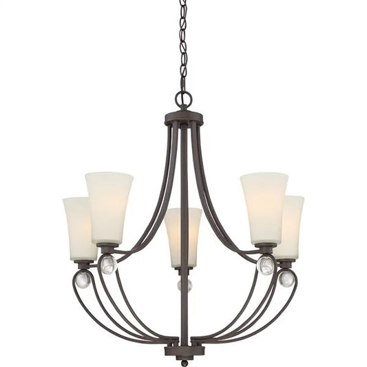 Chandelier, by Quoizel