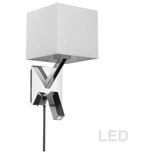 LED wall sconce, by Dainolite, for hallway or living room