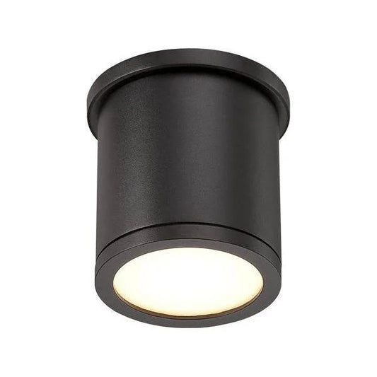 Black ceiling light, by WAC, for hallway, bedroom, or entryway