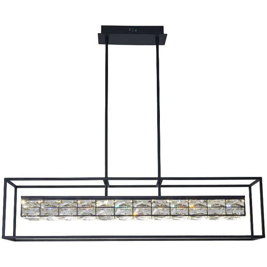 Sandy black island pendant, by Maple, for kitchen island or dining