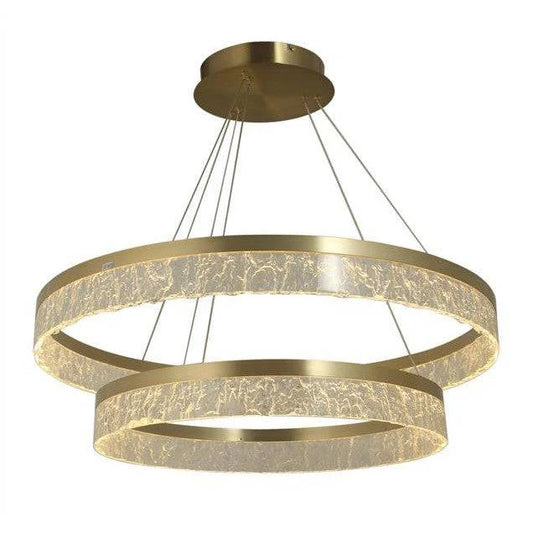 Gold pendant light, by Maple, for kitchen island or dining