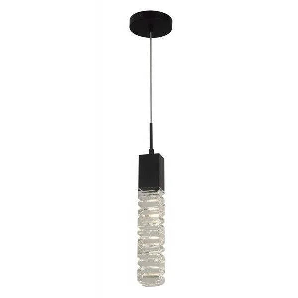 Black pendant light, by Maple, for kitchen island or dining