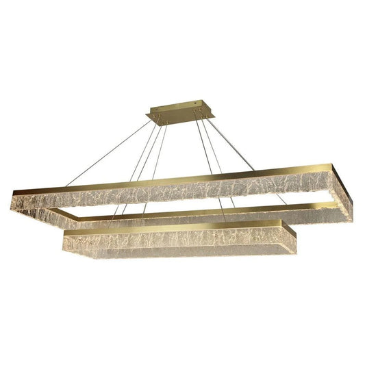 Gold pendant light, by Maple, for kitchen island or dining