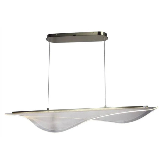 Gold pendant light, by Maple, for kitchen island or dining