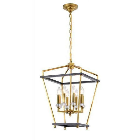 Mattblack+ stain brass + crysta pendant light, by Maple, for kitchen island or dining