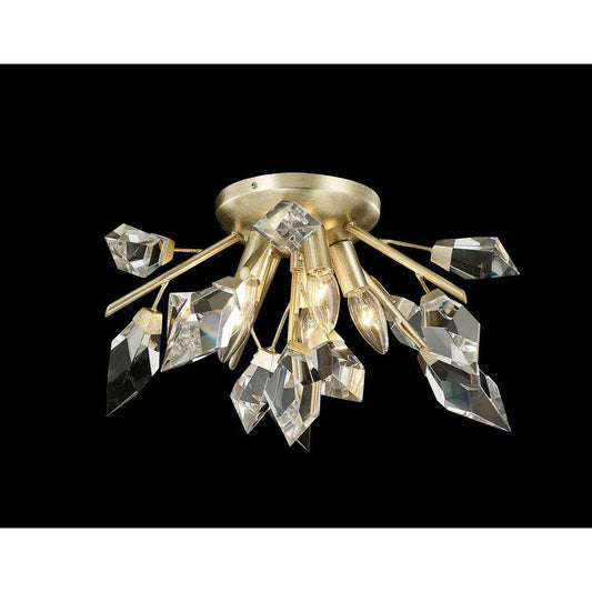 Flush-mount ceiling light, by StarFire, for hallway, bedroom, or entryway