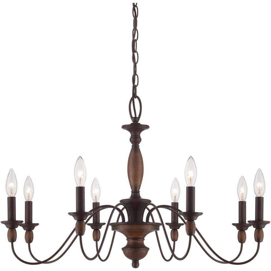 Chandelier, by Quoizel