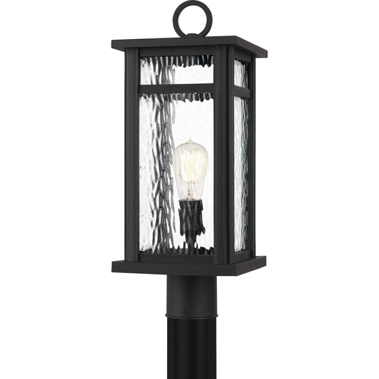 Outdoor post lantern, by Quoizel, for driveway or front yard