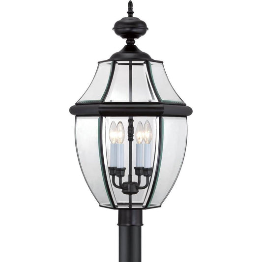 Outdoor post lantern, by Quoizel, for driveway or front yard