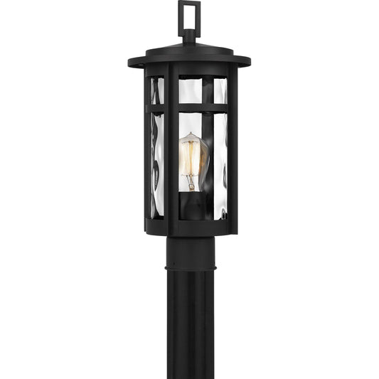 Outdoor post lantern, by Quoizel, for driveway or front yard