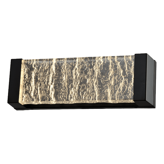 Black metal bath bar, by Maple, for bathroom