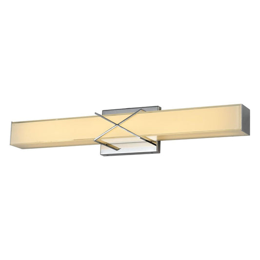 Chrome finish bath bar, by Maple, for bathroom