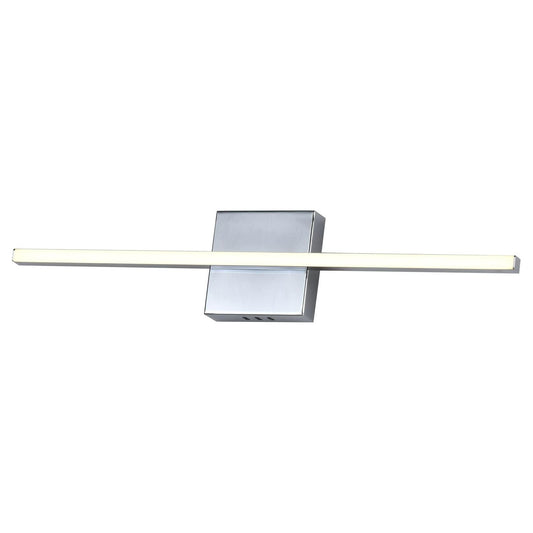 Chrome finish wall sconce, by Maple, for hallway or living room