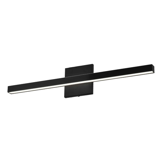 Black vanity light, by Maple, for bathroom