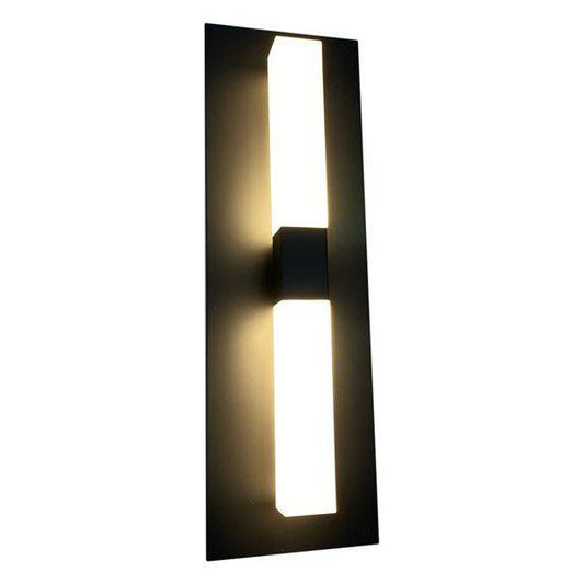 Black vanity light, by Maple, for bathroom