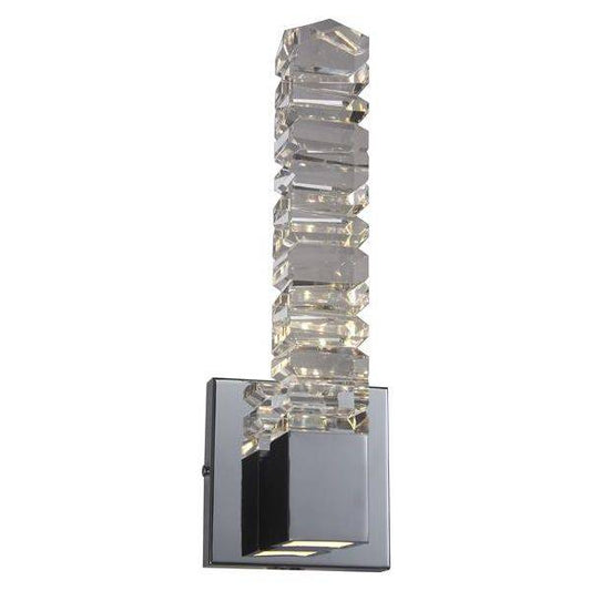 Chrome vanity light, by Maple, for bathroom