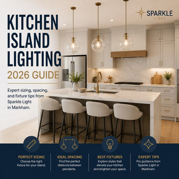 Kitchen Island Lighting Guide 2026 | Sparkle Light