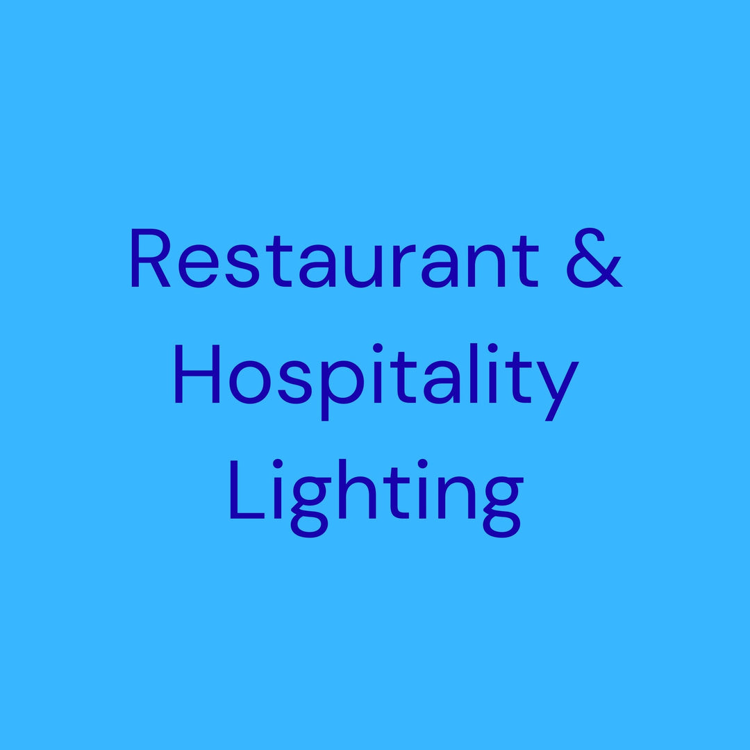Restaurant & Hospitality Lighting