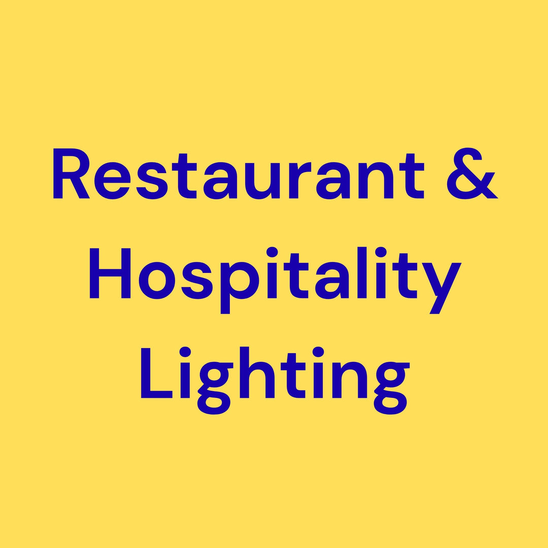Restaurant & Hospitality Lighting