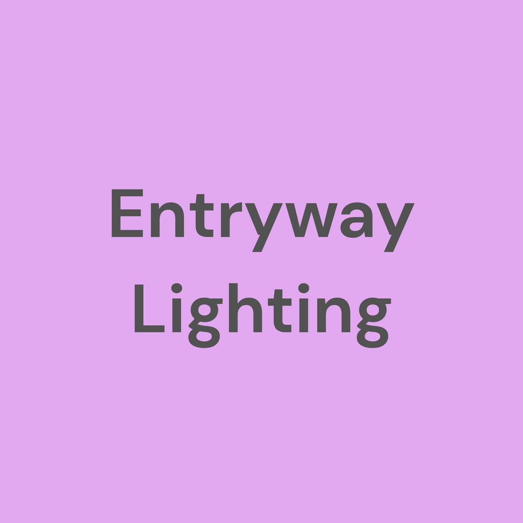 A modern entryway lighting collection featuring a sleek ceiling light with black finishes and glass accents, designed to illuminate and enhance the style of home foyers and entry spaces.