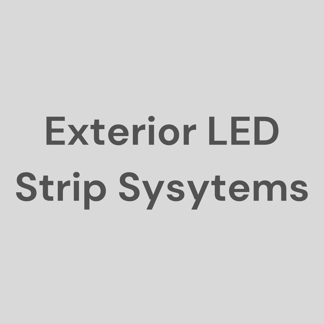 Exterior LED Strip Systems