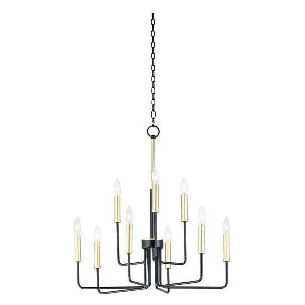 10257BKGLD – Sparkle Light – Chandeliers-Contemporary