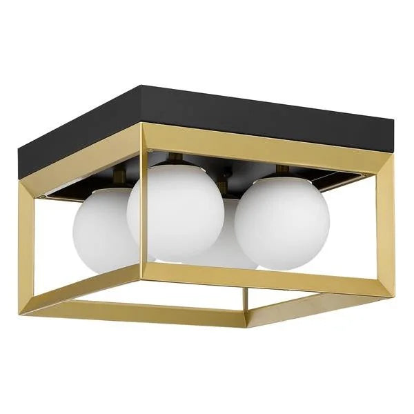 Flush-mount ceiling light, by Myth Realm, for hallway, bedroom, or entryway