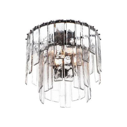 Semi-flush mount ceiling light, by Maxim, for hallway, bedroom, or entryway