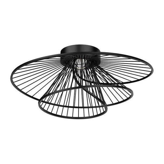 Semi-flush mount ceiling light, by Maxim, for hallway, bedroom, or entryway
