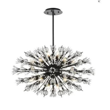 2500D36BK – Sparkle Light – Chandeliers-Contemporary