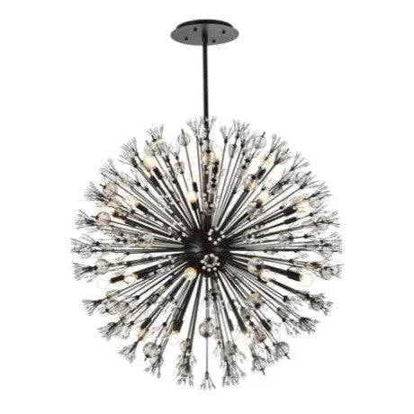 2500D44BK – Sparkle Light – Chandeliers-Contemporary