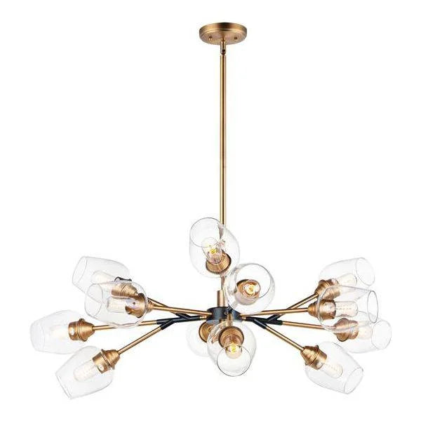 26347CLABBK – Sparkle Light – Chandeliers-Contemporary