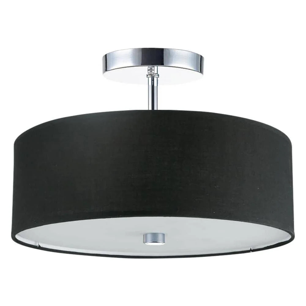 571-143SF-PC-BK – Sparkle Light – Ceiling-Semi-Flush Mounts