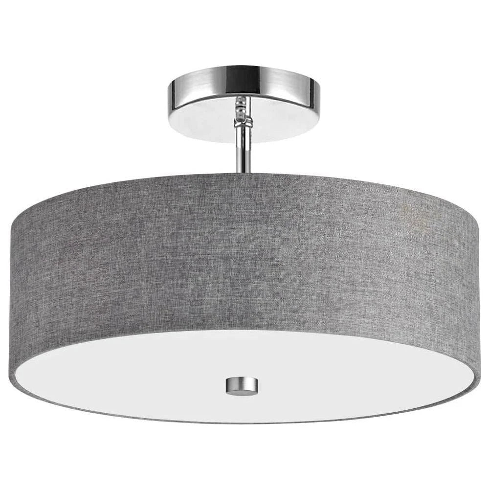 571-143SF-PC-GRY – Sparkle Light – Ceiling-Semi-Flush Mounts