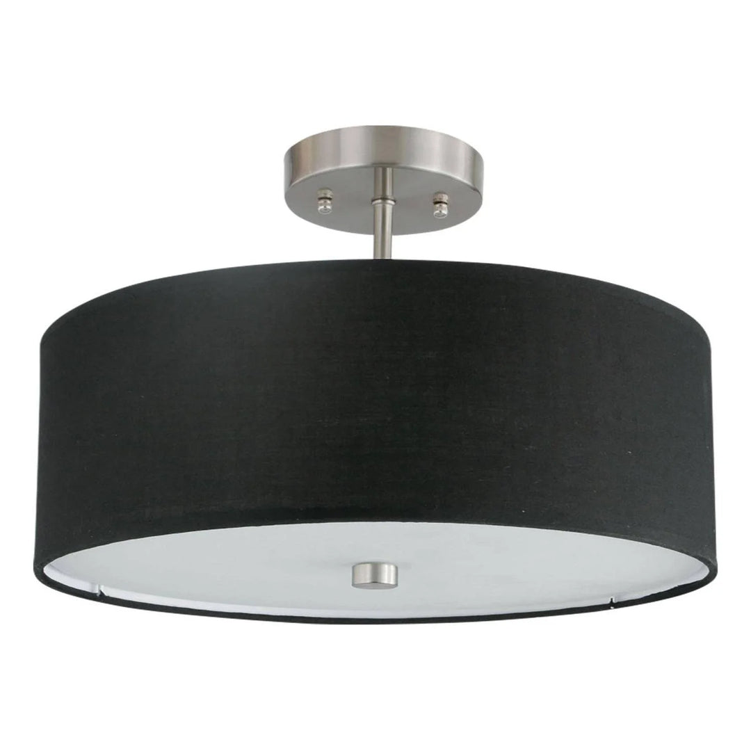 571-143SF-SC-BK – Sparkle Light – Ceiling-Semi-Flush Mounts