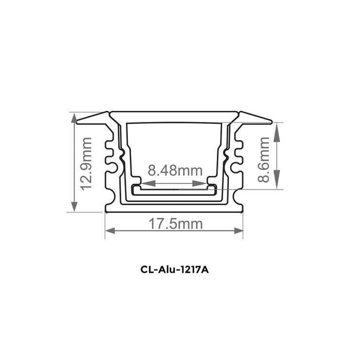 CL-ALU-1217A-BL-8FT