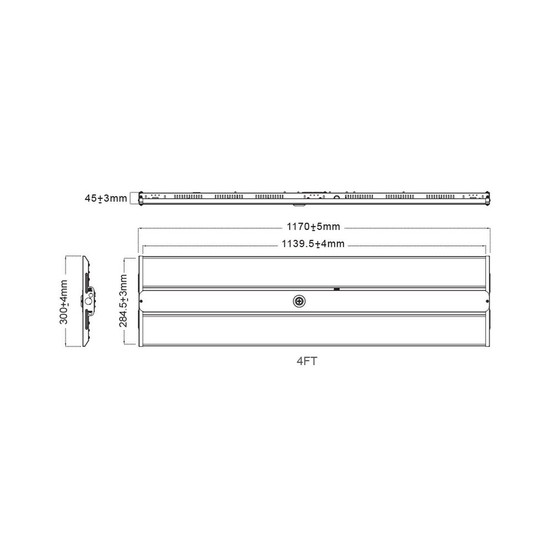 CL-IND-LHB1-4FT-220W-3CCT-WH