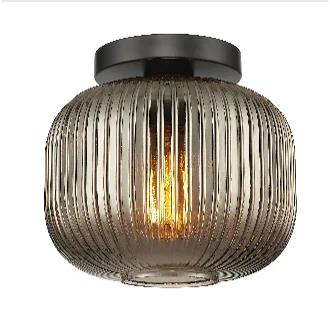 Flush-mount ceiling light, by Moderno, for hallway, bedroom, or entryway