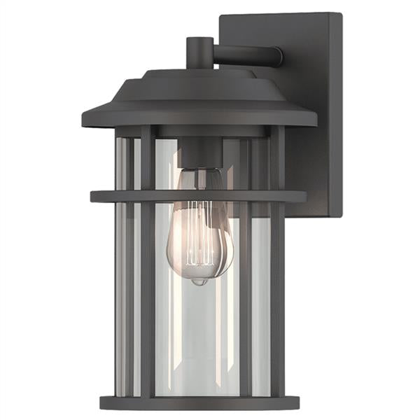 Black wall sconce, by Votatec, for hallway or living room