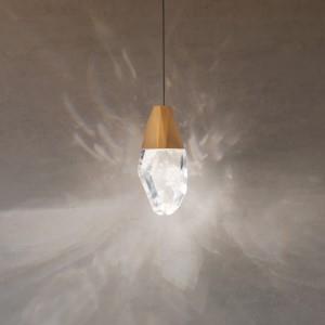 Aged brass pendant light, by Schonbek, for kitchen island or dining