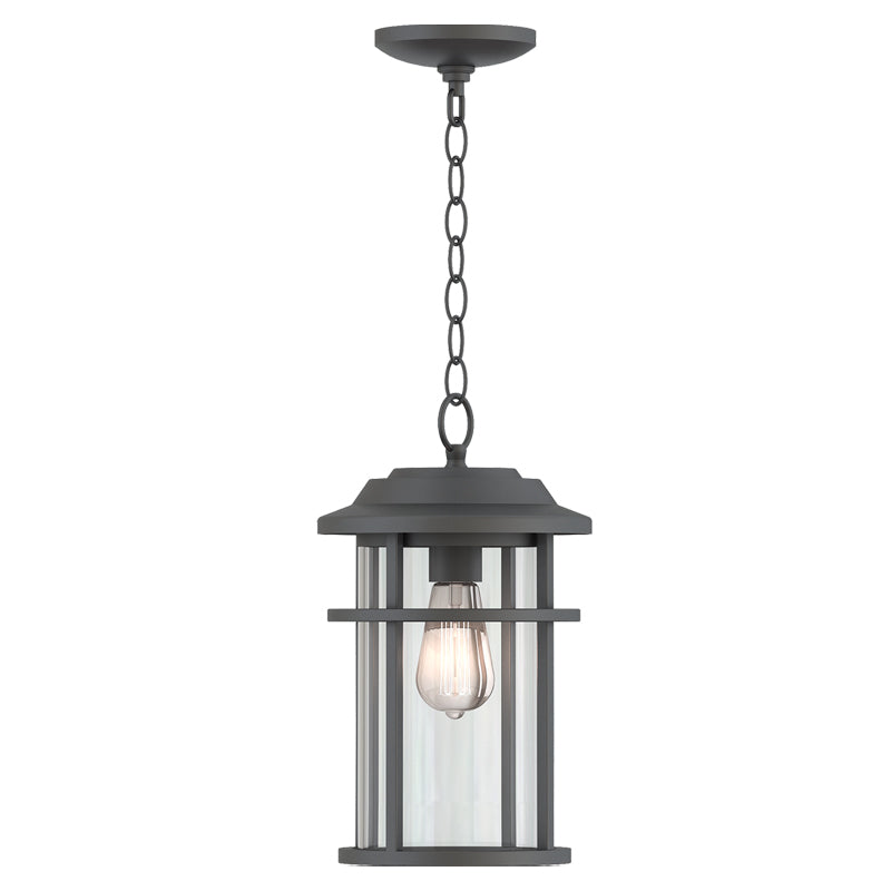 Black ceiling light, by Votatec, for hallway, bedroom, or entryway
